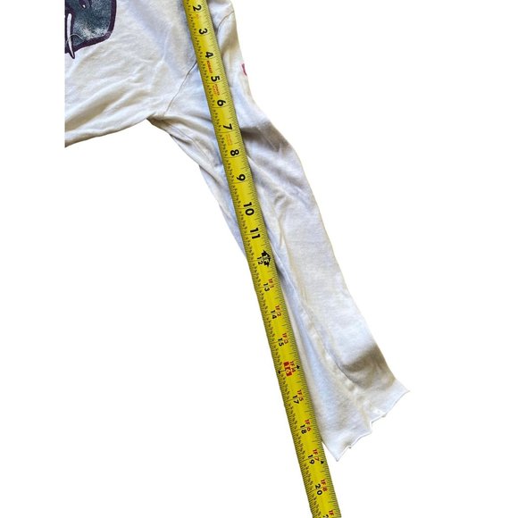 Sgt. Fletcher Girls Youth XL Top White Elephant Boho Mumbai Long Sleeve Cotton - Picture 8 of 8